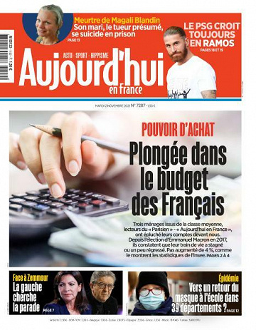Aujourd’hui en France - 2 Novembre 2021