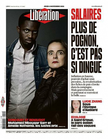 Libération du Jeudi 4 Novembre 2021
