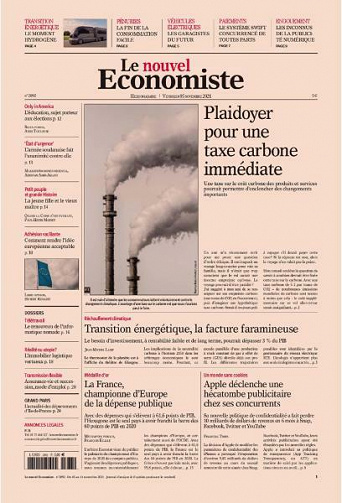 Le nouvel Economiste - 5 Novembre 2021