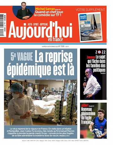 Aujourd’hui en France - 6 Novembre 2021