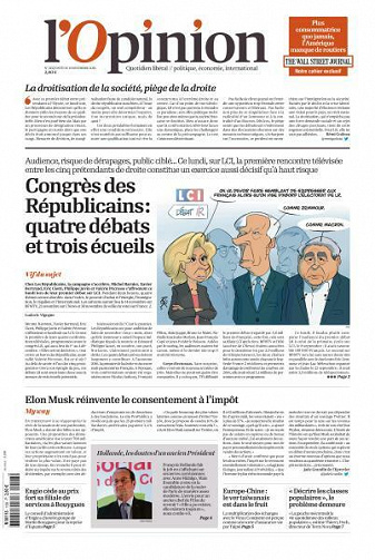 L’Opinion - 8 Novembre 2021