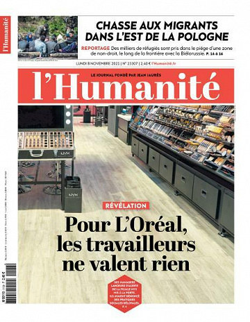 L’Humanite - 8 Novembre 2021