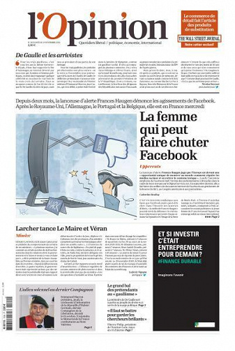 L’Opinion - 9 Novembre 2021