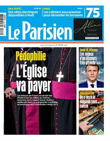 Le Parisien du Mardi 9 Novembre 2021
