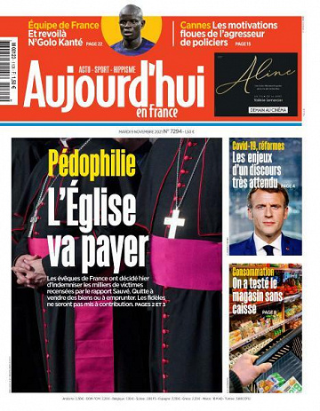 Aujourd’hui en France - 9 Novembre 2021