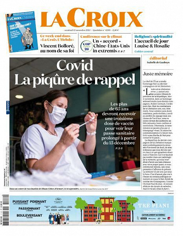 La Croix - 12 Novembre 2021