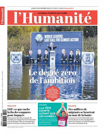 L’Humanite - 15 Novembre 2021
