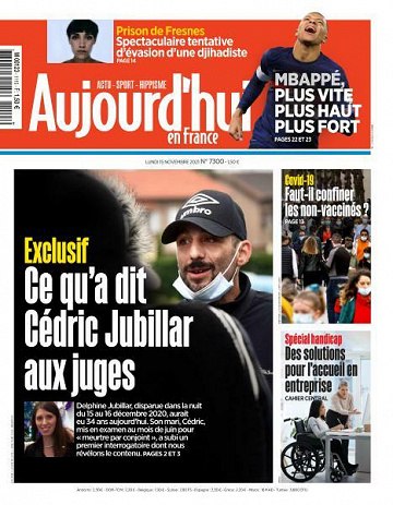 Aujourd’hui en France - 15 Novembre 2021