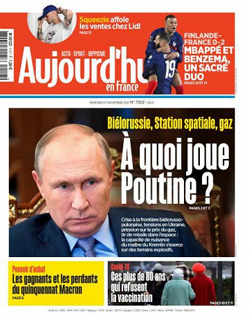 Aujourd’hui en France - 17 Novembre 2021
