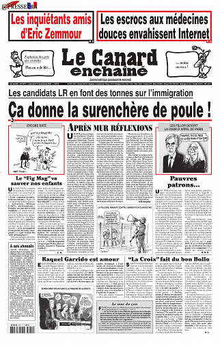 Le Canard Enchaine N°5271 Du Mercredi 17 Novembre 2021