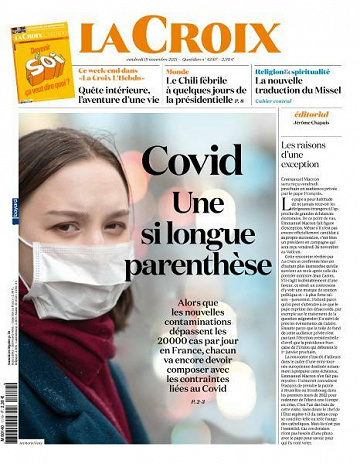 La Croix - 19 Novembre 2021
