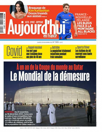 Aujourd’hui en France - 20 Novembre 2021