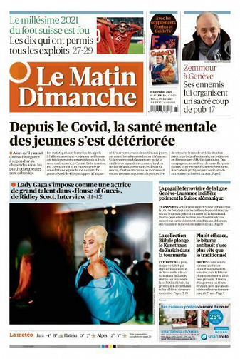 Le Matin Dimanche - 21 Novembre 2021