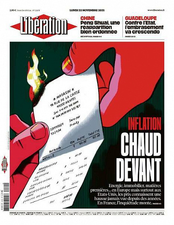 Libération du Lundi 22 Novembre 2021