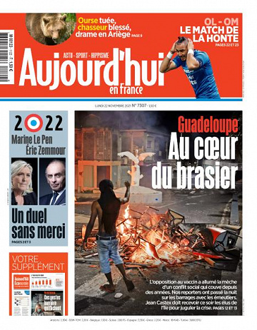 Aujourd’hui en France - 22 Novembre 2021