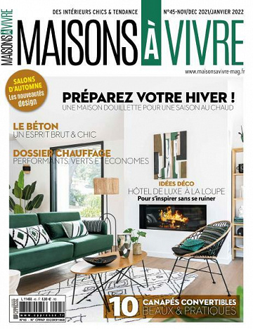 Maisons à Vivre - Novembre 2021 - Janvier 2022