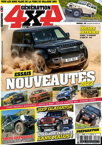 Génération 4x4 - Novembre-Décembre 2021