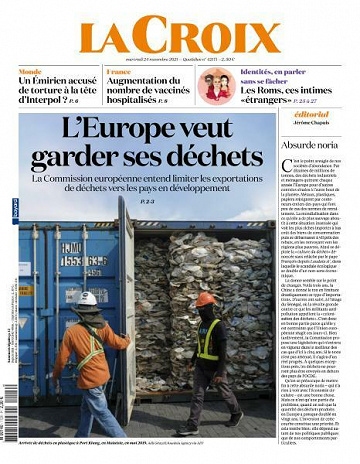 La Croix - 24 Novembre 2021