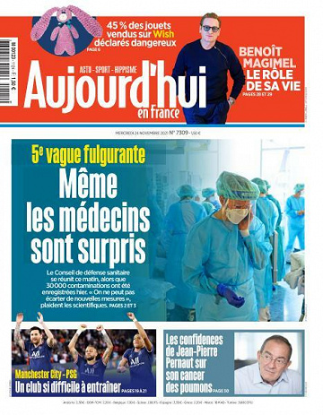 Aujourd’hui en France - 24 Novembre 2021