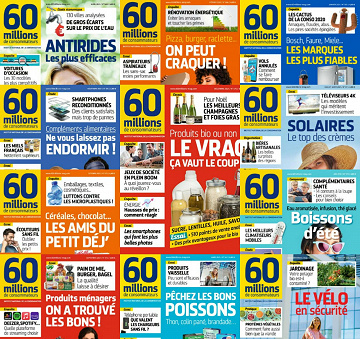 60 Millions de Consommateurs - Année 2021 complète
