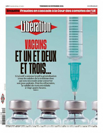 Libération du Vendredi 26 Novembre 2021