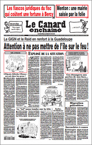 Le Canard enchaîné - 24 Novembre 2021
