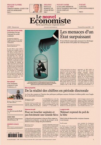 Le nouvel Economiste - 26 Novembre 2021