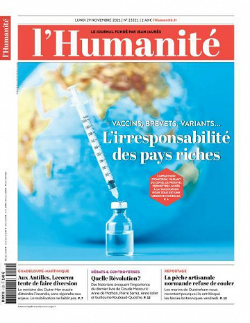 L’Humanite - 29 Novembre 2021