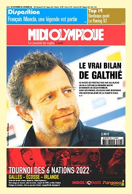 Midi Olympique Rouge du lundi 29 novembre 2021