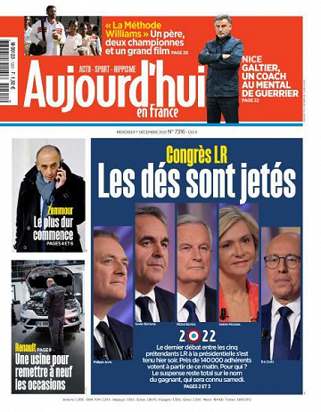 Aujourd’hui en France - 1 Décembre 2021