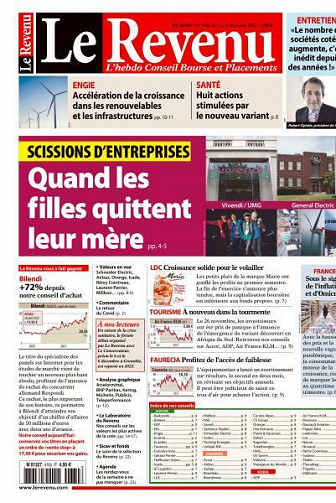 Le Revenu - 3 Décembre 2021