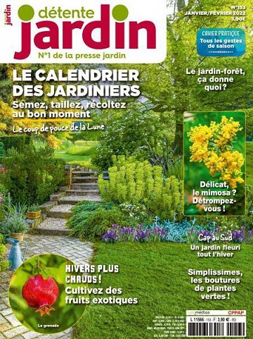 Détente Jardin - Janvier-Février 2022