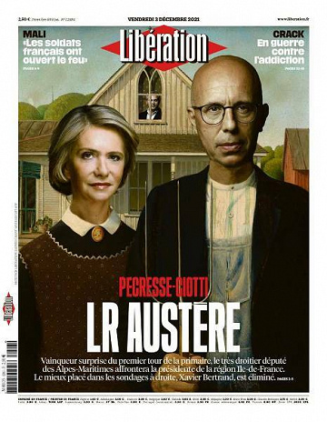 Libération du Vendredi 3 Décembre 2021