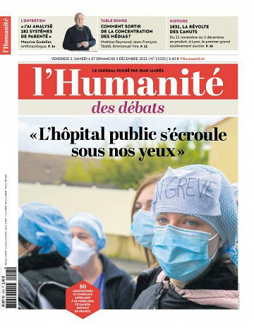 L’Humanite - 3-5 Décembre 2021