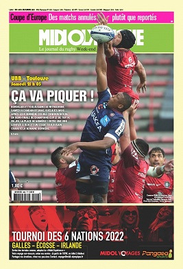 Midi olympique vert du vendredi 3 décembre 2021