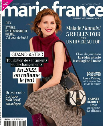 Marie France - Décembre 2021 - Janvier 2022