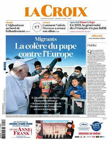 La Croix - 6 Décembre 2021
