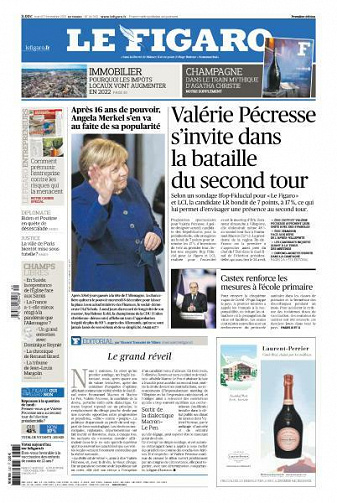 Le Figaro du Mardi 7 Décembre 2021
