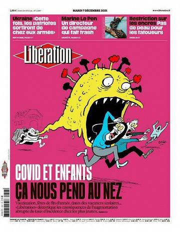 Libération du Mardi 7 Décembre 2021