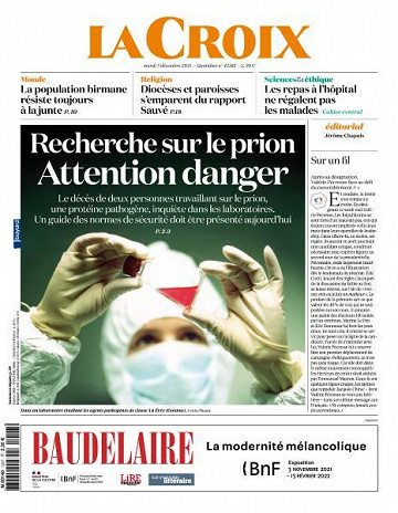 La Croix - 7 Décembre 2021