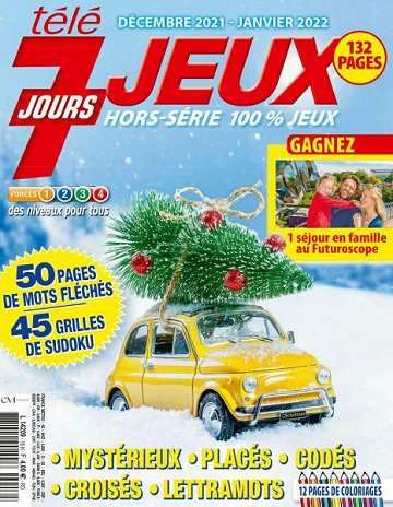 Télé 7 Jours Jeux Hors-Série N°16 - Décembre 2021 - Janvier 2022