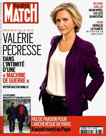 Paris Match - 9 Décembre 2021