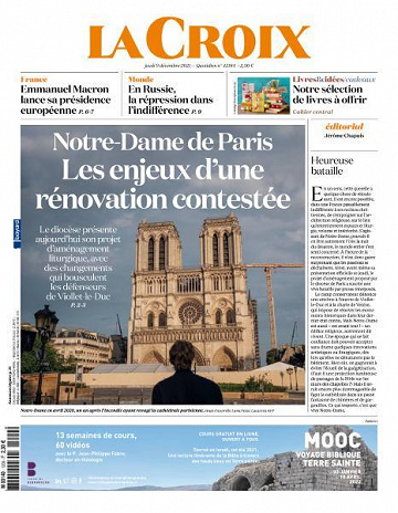 La Croix - 9 Décembre 2021