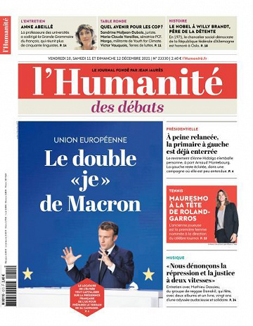 L’Humanite - 10 Décembre 2021