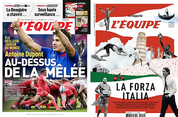Pack L’Equipe + L’Equipe Magazine - Samedi 11 Décembre 2021