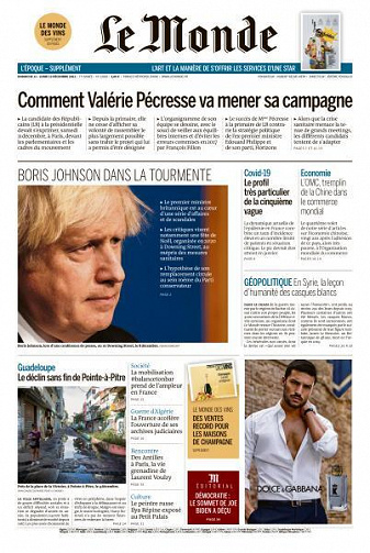 Le Monde du Dimanche 12 et Lundi 13 Décembre 2021