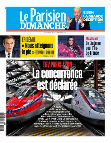 Le Parisien du Dimanche 12 Décembre 2021