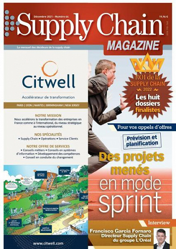 Supply Chain Magazine - Décembre 2021
