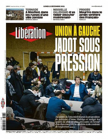 Libération du Lundi 13 Décembre 2021