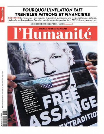 L’Humanite - 13 Décembre 2021